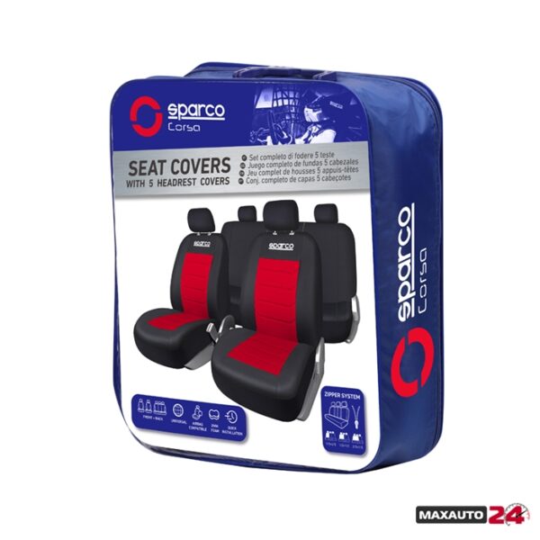 Σετ Καλύμματα Sparco SPS425RD - Image 2