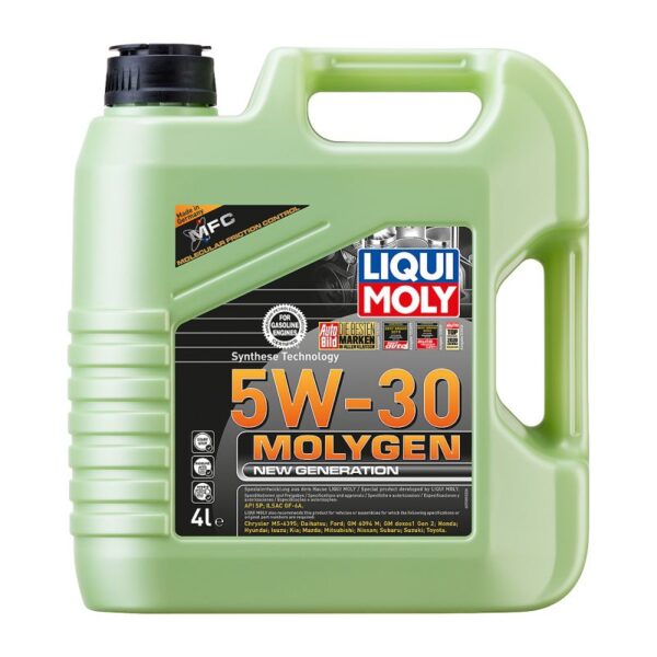 Liqui Moly Molygen New Generation Συνθετικό Λάδι Αυτοκινήτου 5W-30 4lt