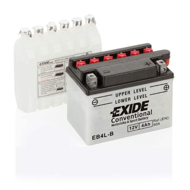 Μπαταρία Μοτοσυκλέτας Exide EB4L-B