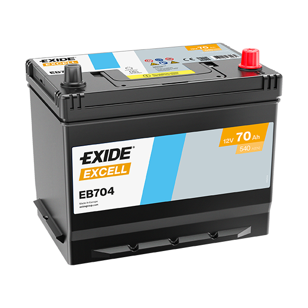 Μπαταρία Exide Excell JIS EB704