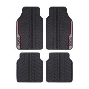 Πατάκια αυτοκινήτου Sparco SPF507RD από καουτσούκ 4 τεμάχια/σετ