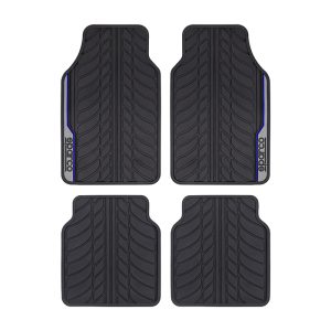 Πατάκια αυτοκινήτου Sparco SPF507BL από καουτσούκ 4 τεμάχια/σετ