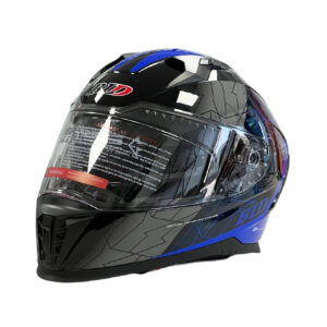 Κράνος μοτοσυκλέτας BLD M69 Μαύρο- Μπλε